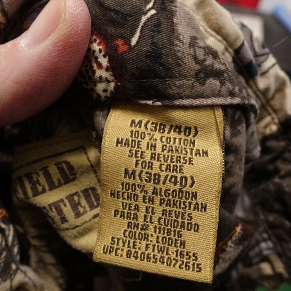 FIELD TESTED BY OUTDOOR LIFE NATURE HUNTING WILDERNESS BUTTON UP SHIRT MENS M - Picture 7 of 7